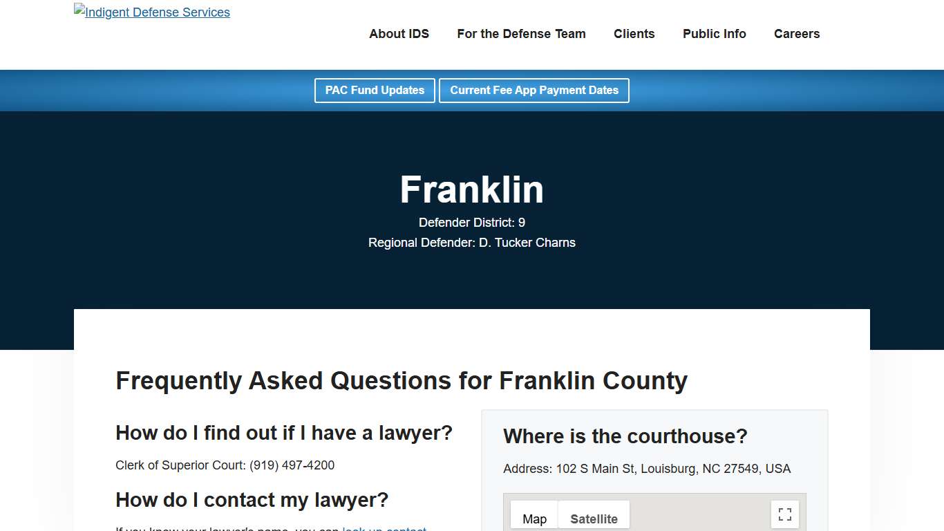 Franklin - Indigent Defense Services